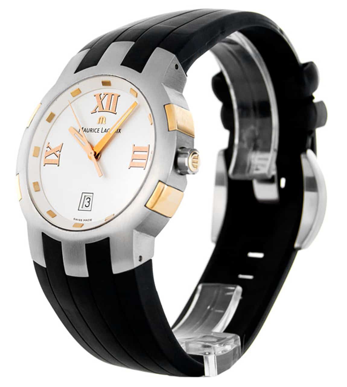 Pre Owned Maurice Lacroix Milestone MS1017 Watch Watchfinder Co